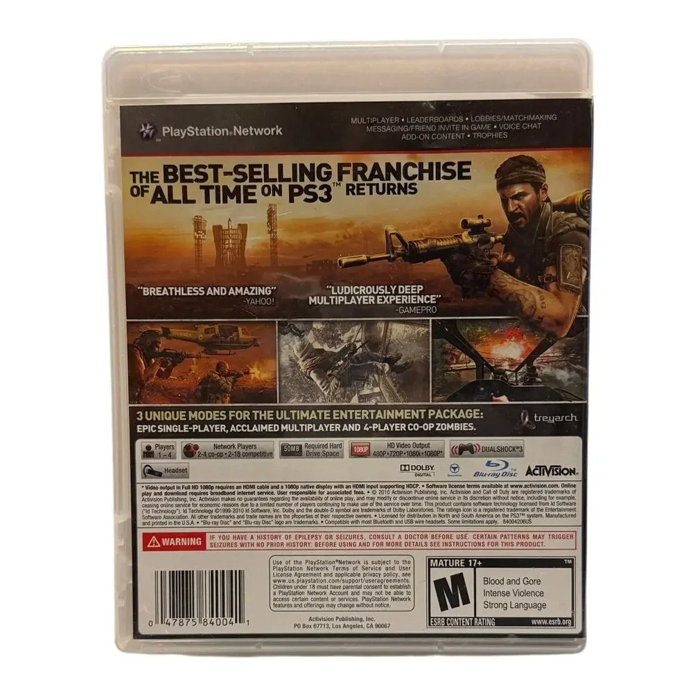 Call of Duty: Black Ops 2010 - Excellent, Mint Condition Preowned
